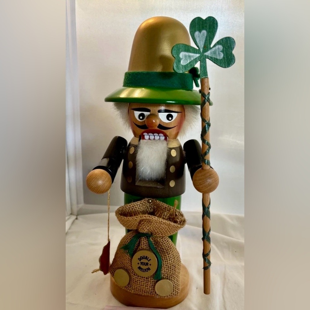 Authentic Collectible Steinbach St. Patrick Nutcracker